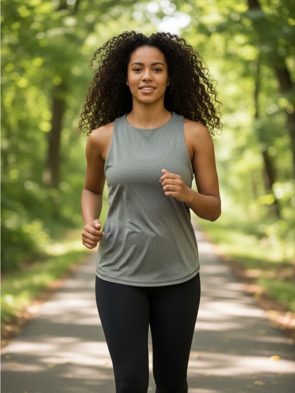 Tek Gear Sleeveless Athletic Tank in Gray